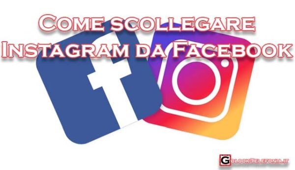 scollegare instagram facebook